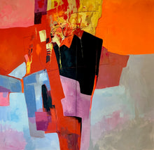 "Impact" Diptych by Paul Ygartua, Acrylic on Canvas