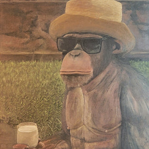 "Monkey" by Nino, Oils on Canvas