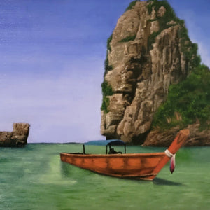 "Thailand" by Nino, Oils on Canvas