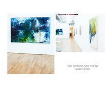 Shane Townley Contemporary Abstract New York Artist "Glass II"  60"X48"  Oil on Canvas
