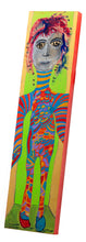 Une Quête…/ A Quest... by Carole Yvonne Richard, Acrylic on Fiberboard
