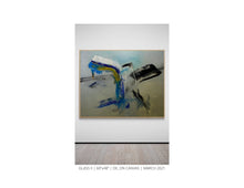 Shane Townley Contemporary Abstract New York Artist "Glass II"  60"X48"  Oil on Canvas