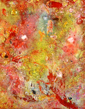 "KS 595" by Karen Salicath Jamali, Material Crystal Dispersion on Bracket