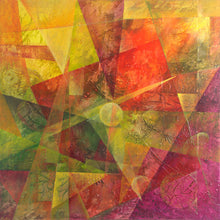 "Inner Warmth" by Ewa Martens, Acrylic on Canvas