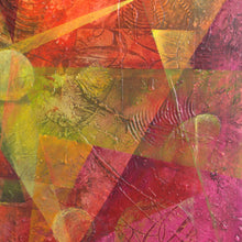 "Inner Warmth" by Ewa Martens, Acrylic on Canvas