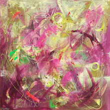 "Scent Of Lilac" by Ewa Martens, Acrylic on Canvas