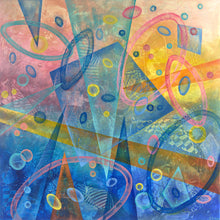 "Space Odyssey" by Ewa Martens, Acrylic on Canvas