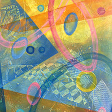 "Space Odyssey" by Ewa Martens, Acrylic on Canvas