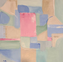 "Pink Door" by Christine Frisbee, Oil on Canvas