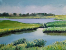 "Wellfleet Marsh" by Christine Frisbee, Oil on Canvas