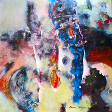 "Imagining That" by Mira Satryan, Acrylic on Canvas