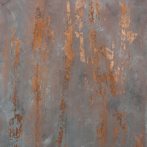 Copper Waterfall By Karla G Hinojosa, Mixed Media On Canvas