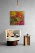 "Inner Warmth" by Ewa Martens, Acrylic on Canvas