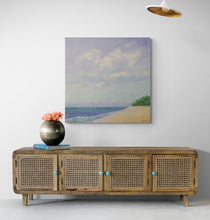 "Beach Sky" by Christine Frisbee, Oil on Canvas
