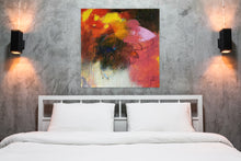 Birds Among Yellow Clouds by Pedro Gallardo, Mixed Media