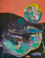 "Anattā" by Petra Šabić, Mixed Media on Canvas