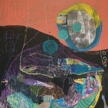 "Anattā" by Petra Šabić, Mixed Media on Canvas