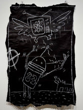 Keith Haring Subway Chalk Drawing Original