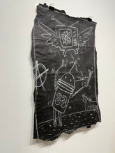 Keith Haring Subway Chalk Drawing Original