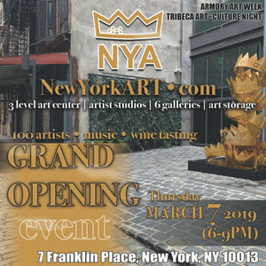 APPLICATION FEE $25 FOR NYAFAIR AND TO SHOW ON NEWYORKART.COM