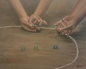 "Friendship" by Nino, Oils on Canvas