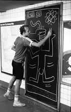 Keith Haring Subway Chalk Drawing Original