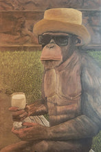 "Monkey" by Nino, Oils on Canvas
