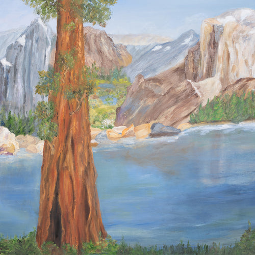 “Yosemite” by “Yosemite”, Oil on Canvas