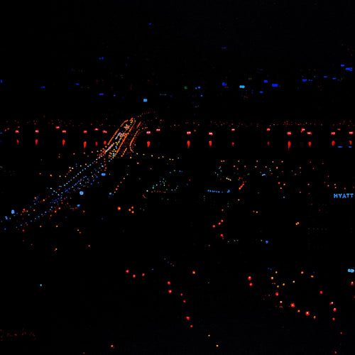 A Night in Seoul 1-1 by  Kwon, Dae-Ha, Mixed Media