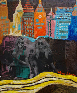 In New York 2 by Blue Jung-Sun Moon, Mixed Media