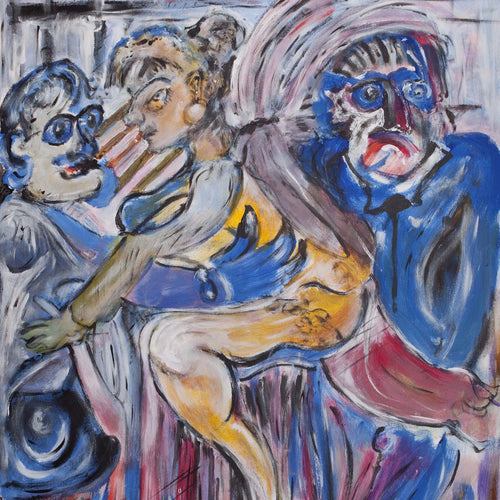 Herumgereichte by Michael Mutschler, Acrylic on Canvas