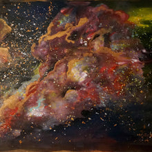 "Serie Xplosion No. 1" by Claudia Mulet,  Acrylic on Wood