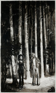 Couple in the Woods by Scott Gillis