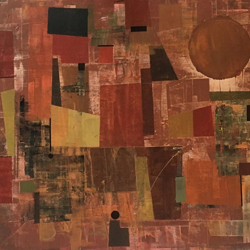 Quiet Autumn by Oguz Yalim, Mixed Media on Canvas