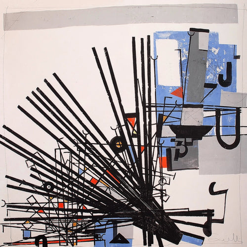Sbleng by Marcello Scarselli, Mixed Media on Canvas