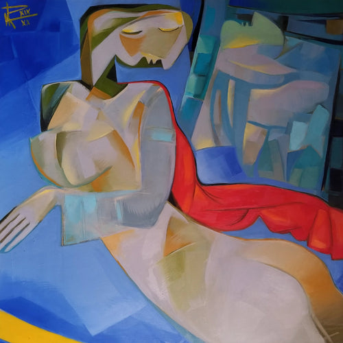 Untold Secret by Ira Simidchieva, Oil on Canvas