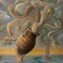 The Song of the Sirens by Magnus Strömberg, Oil on Wood