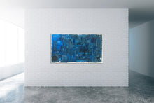 Blue Dreams by Oguz Yalim, Mixed Media on Canvas
