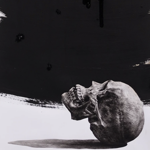 Untitled by Natthiwut, Carbon and Oil on paper