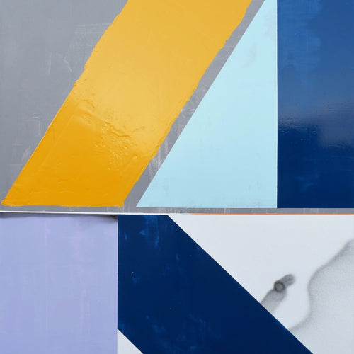 Abstract No.1 By Rob Vis, Lacquer Spray Paint On Canvas