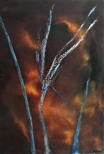 Forest Fire by Pierre Cherbit, Oil on Canvas