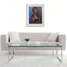 Patricia by Arturo Reyes Medina, Mixed Media on Canvas with LED Light Display