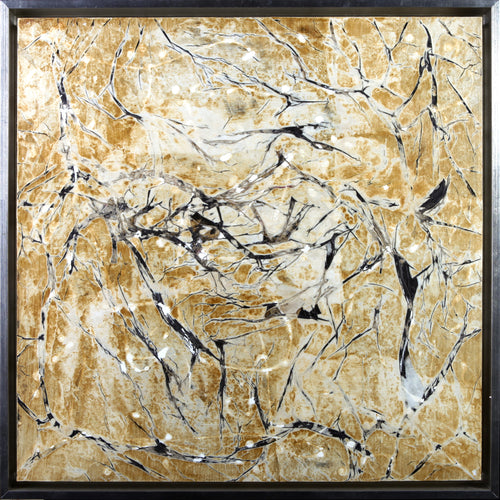 Memory III by Ryan Cho, Mixed Media on Wood Board