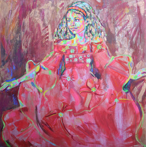 "Natalia" by Anna Gnidkovskaya, Oils on Canvas