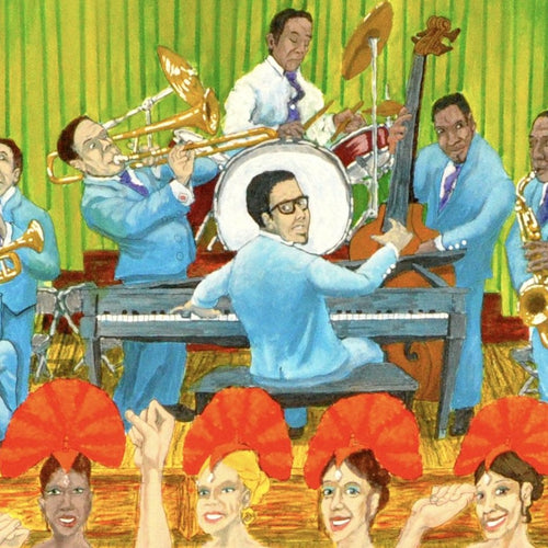 Jazz Painting #5 by Adam Townsend, Mixed Media on illustration Board