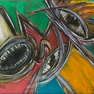Alien by Alonso Flores, Acrylic on Canvas