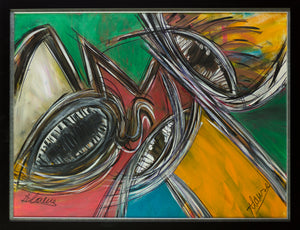 Alien by Alonso Flores, Acrylic on Canvas
