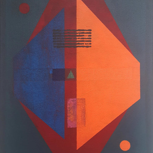 Alter Ego (Série: L'Echo dans l'Âme) by Paul Lastra, Acrylic on Canvas