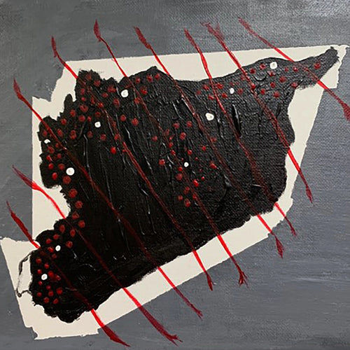 Syria by PJ Landers, Acrylic on Canvas