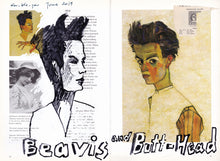 Beavis & Butt-head by Andrew Stys, Mixed Media